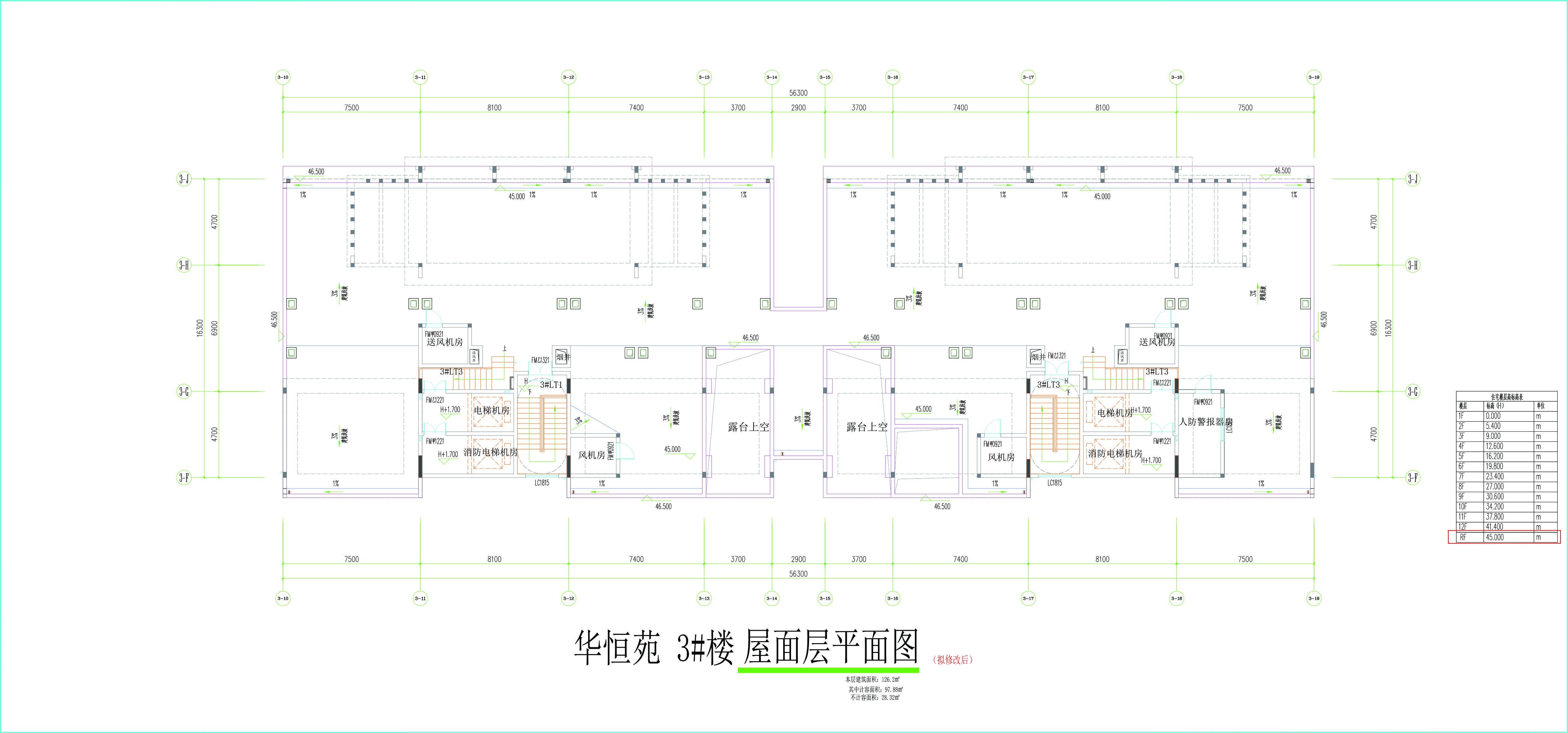 華恒苑3#樓屋面層平面圖（擬修改后）.jpg