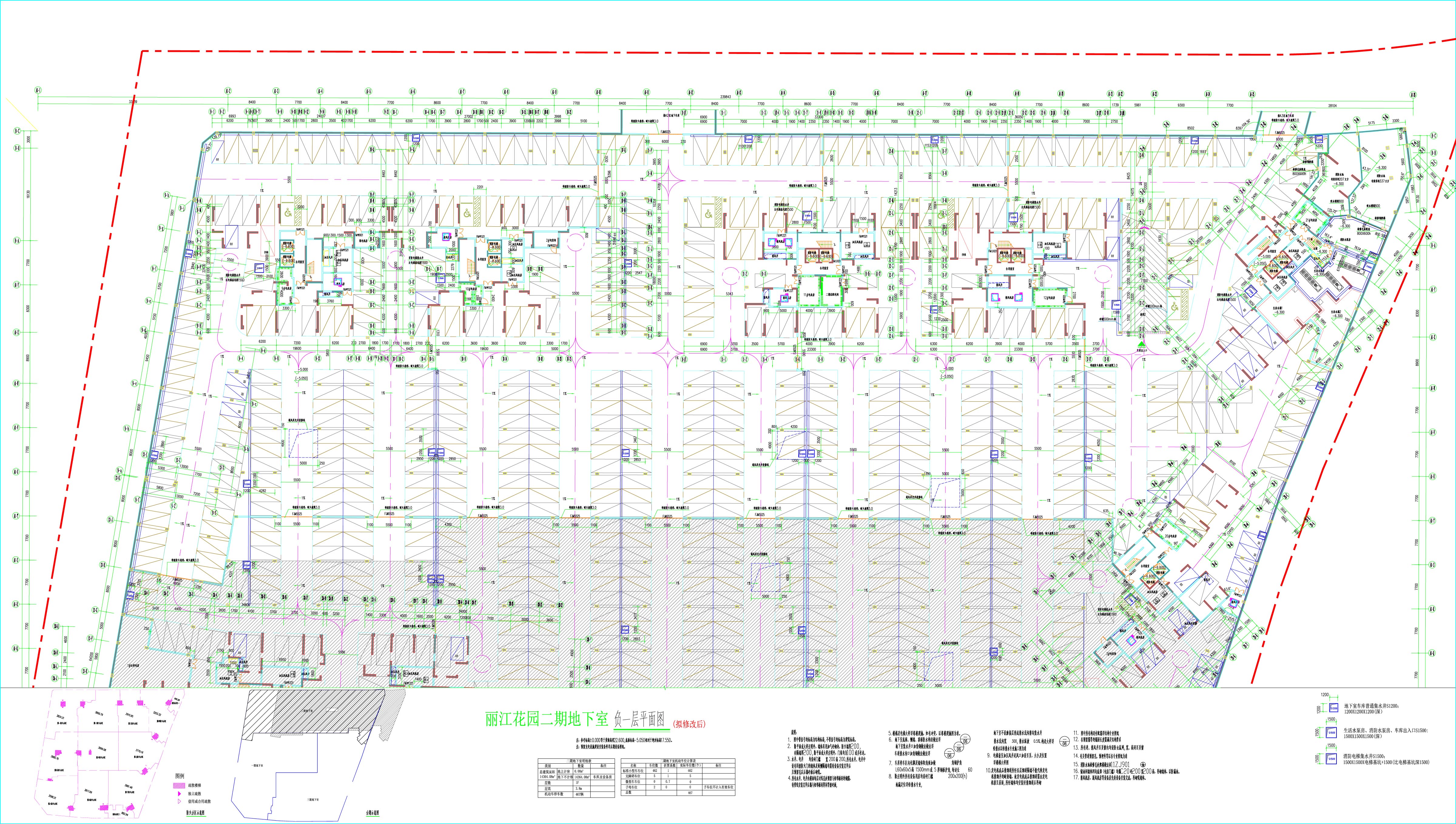 麗江花園地下室二期負(fù)一層平面圖（擬修改后）.jpg