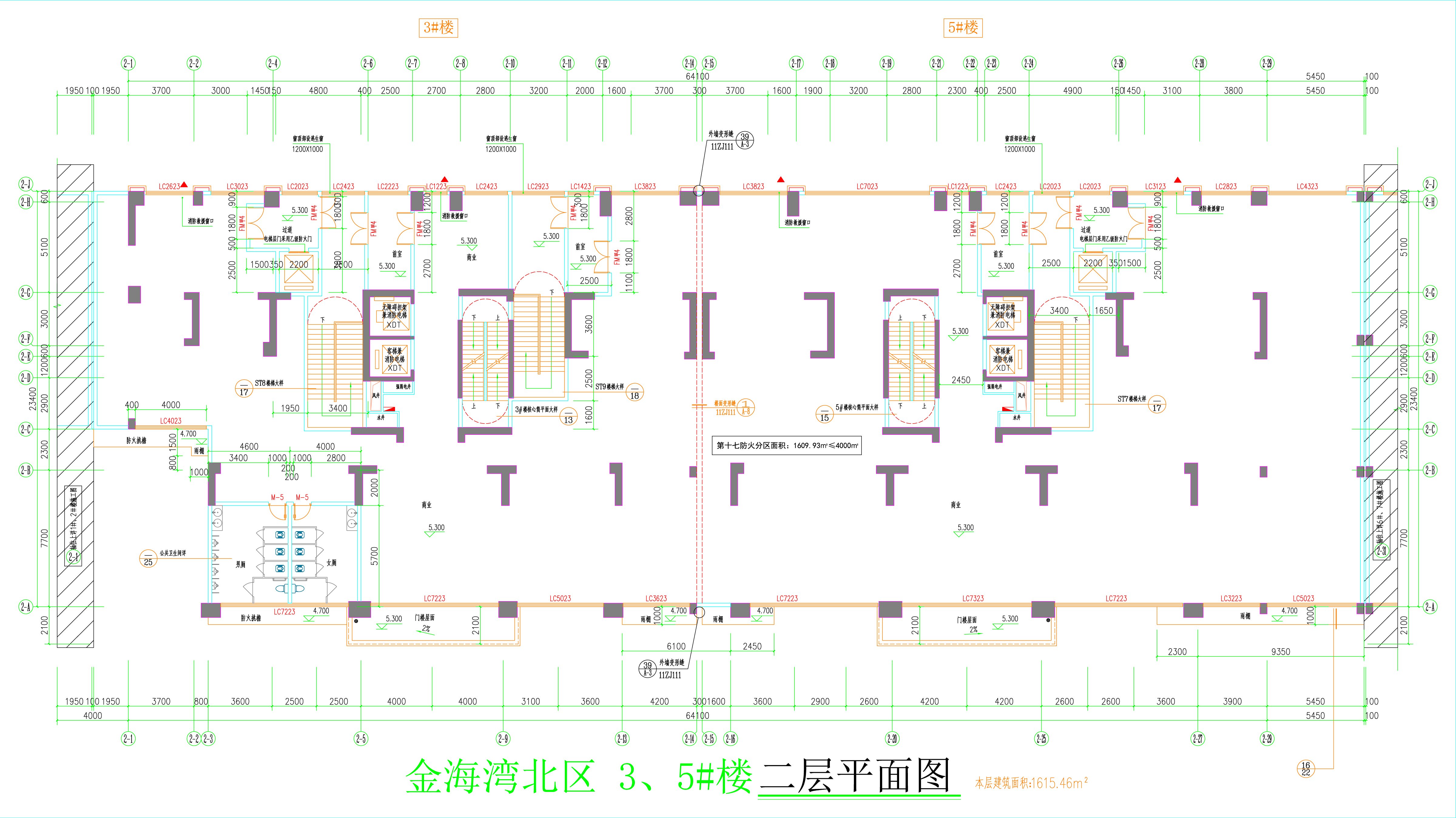 金海灣北區(qū)3、5#樓_二層平面圖.jpg