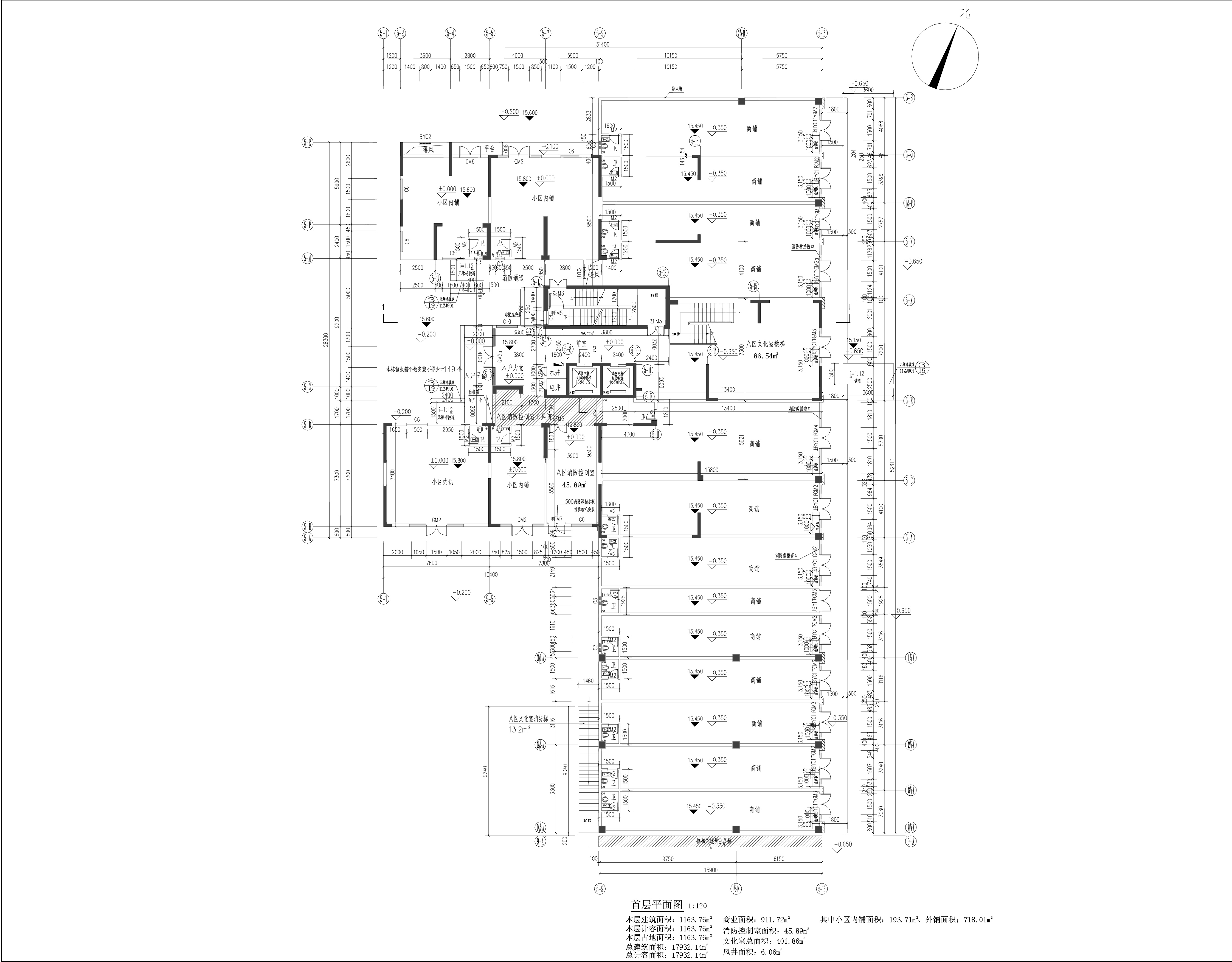 云帆懿景苑5#樓報建-首層平面.jpg