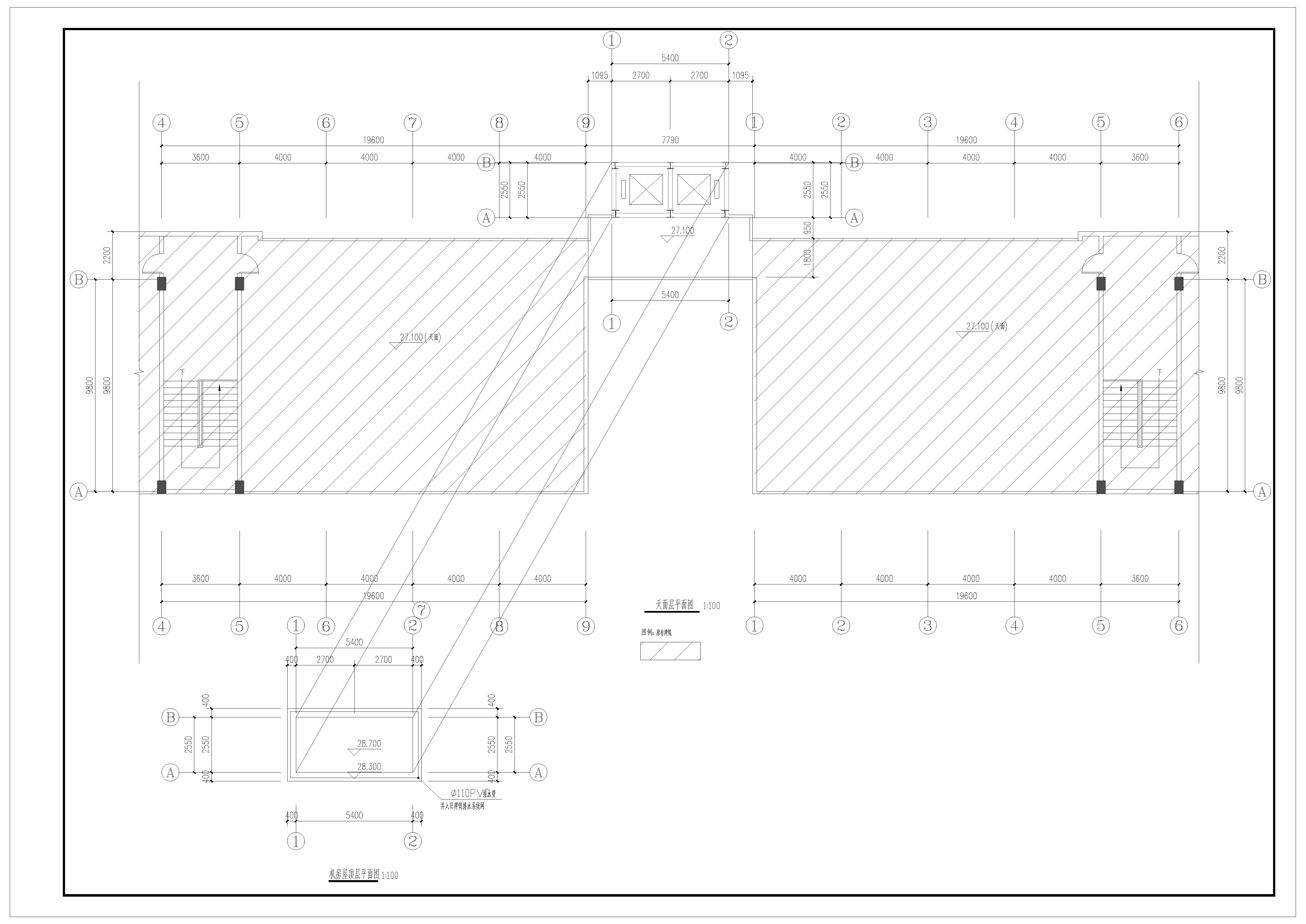 天面層平面圖、機(jī)房屋頂層平面圖.jpg