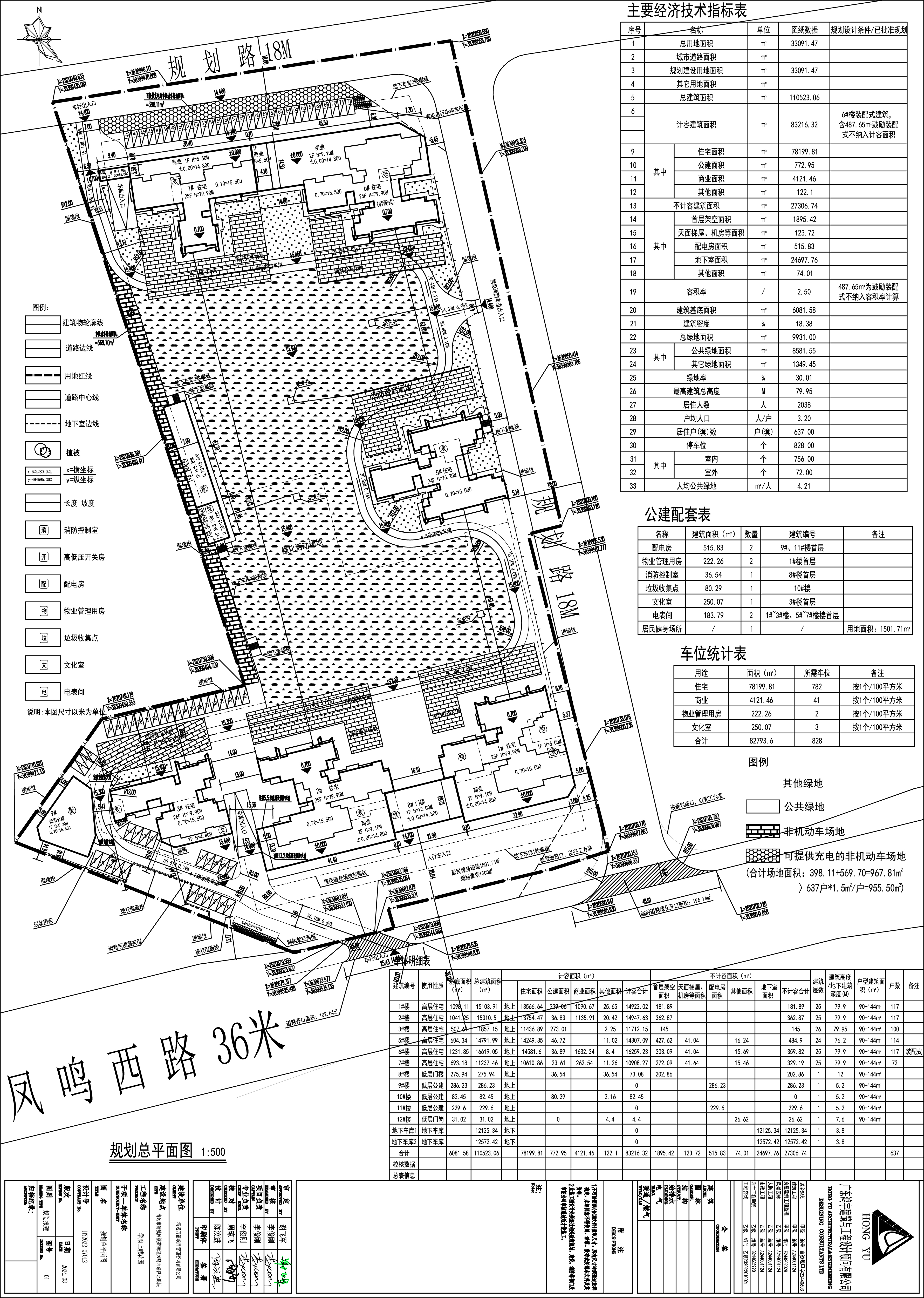 學(xué)府上峸花園 規(guī)劃總平面圖、豎向道路總平面圖、綠化總平面圖_8-27.jpg