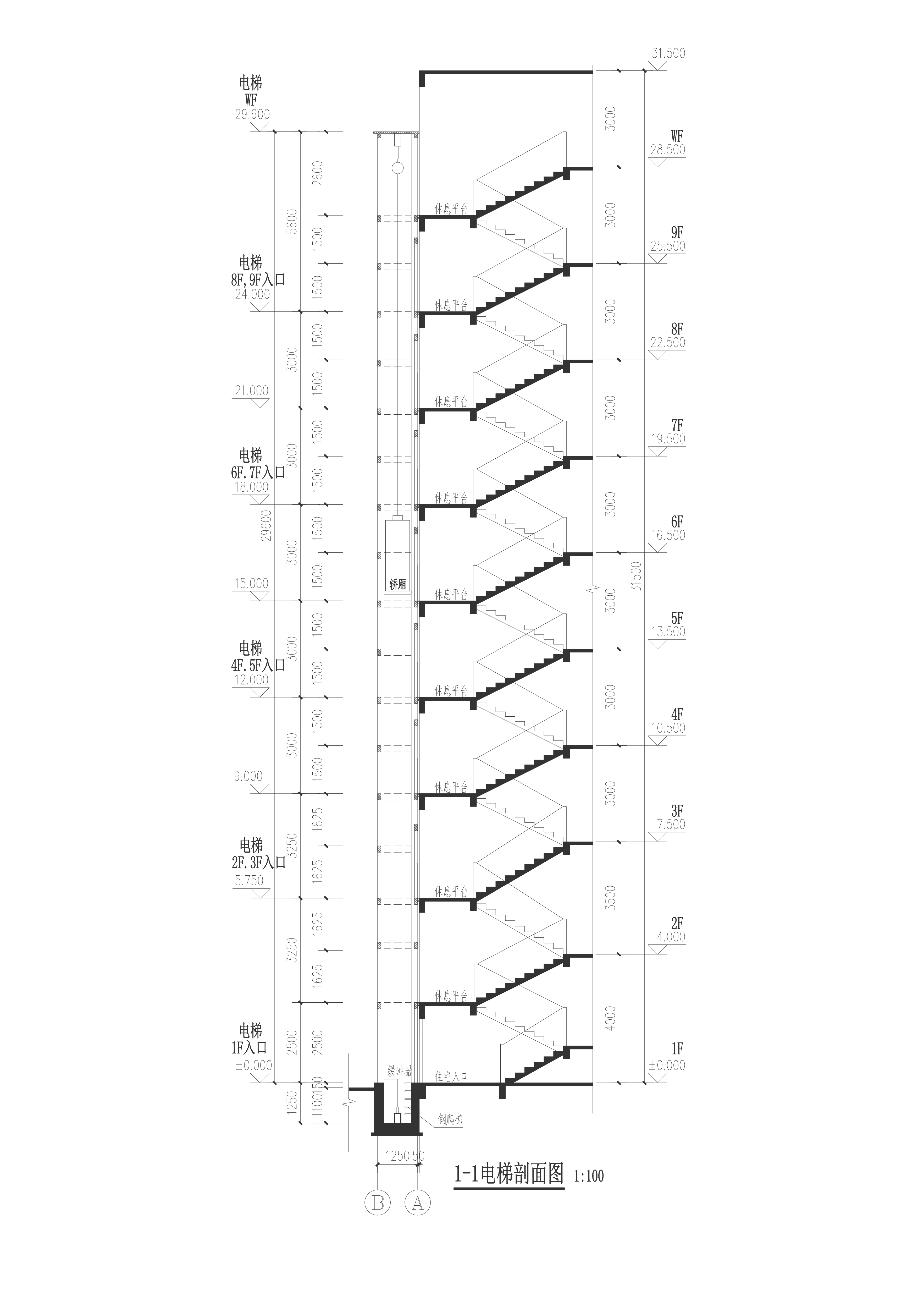 龍船塘50座加裝電梯建筑剖面圖.jpg