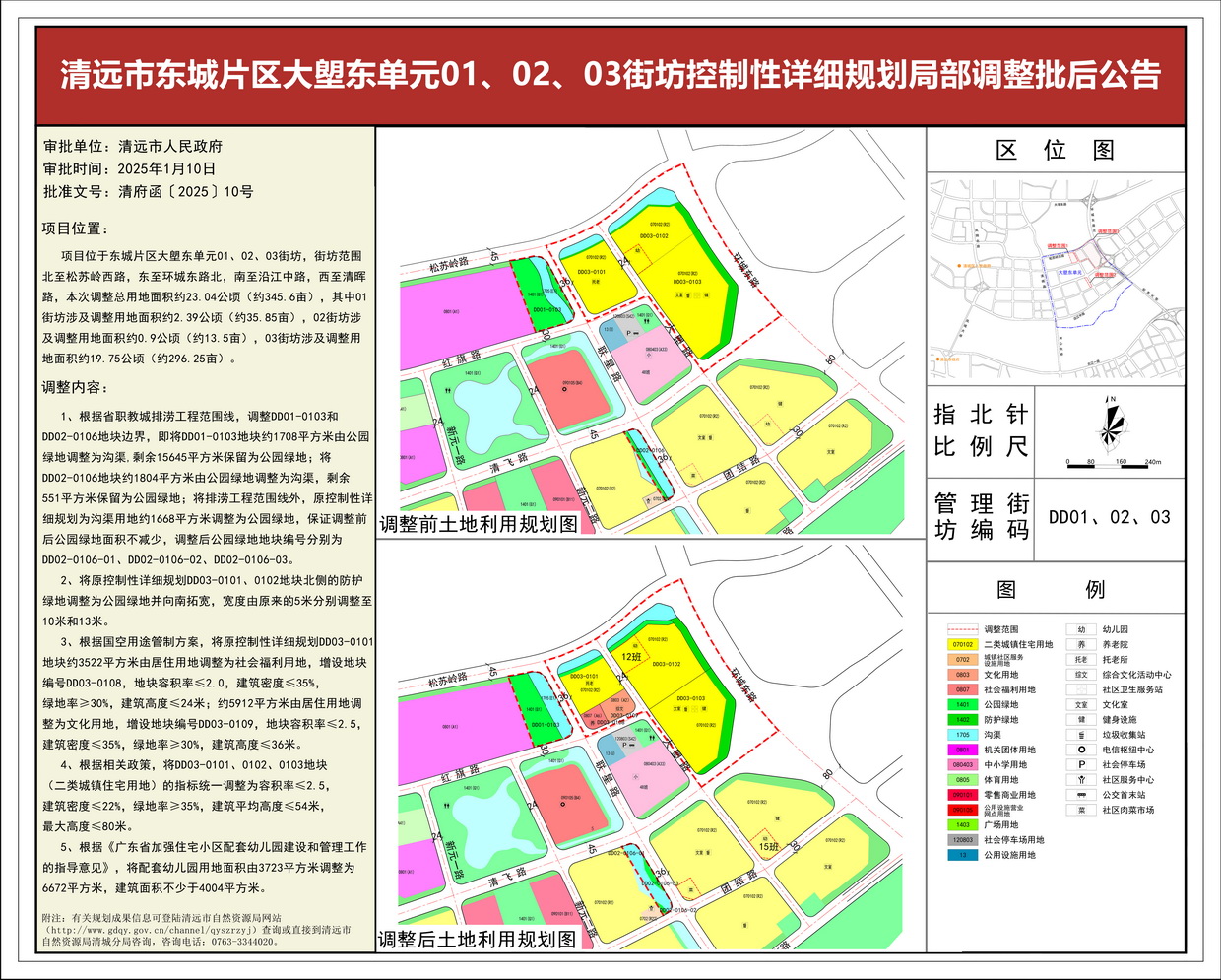 《清遠(yuǎn)市東城片區(qū)大塱東單元01、02、03街坊控制性詳細(xì)規(guī)劃局部調(diào)整》批后公告---s.jpg