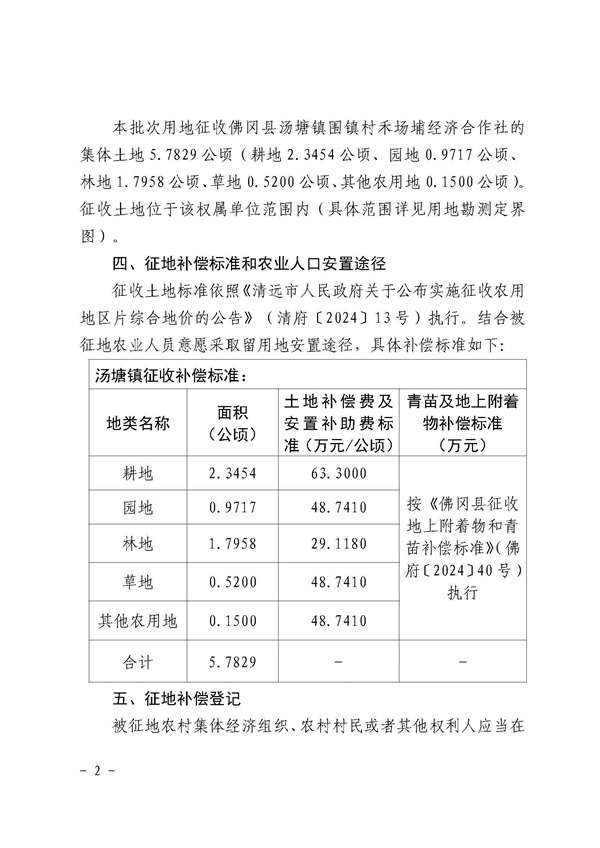 佛岡縣人民政府征收土地公告（佛府征〔2025〕5號）_頁面_2.jpg